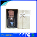 Glass Bottle Romantic Gift Memory Stick USB Flash Drive